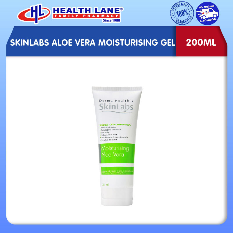 SKINLABS ALOE VERA LEMBAPURISING GEL 200ML